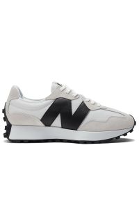 Buty New Balance MS327CWB - szare. Okazja: na co dzień. Kolor: szary. Materiał: guma, syntetyk, zamsz, materiał, skóra. Szerokość cholewki: normalna. Sport: turystyka piesza