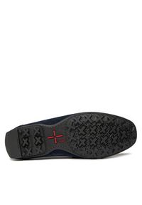 Geox Mokasyny U Kosmopolis + Grip U35CFB 00020 C4064 Granatowy. Kolor: niebieski. Materiał: zamsz, skóra #4