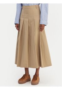 Weekend Max Mara Spódnica trapezowa Orme 2615101111 Beżowy Regular Fit. Kolor: beżowy. Materiał: bawełna #1