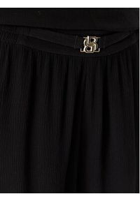 BOSS Szorty materiałowe Double B 50561257 Czarny Regular Fit. Kolor: czarny. Materiał: wiskoza #5