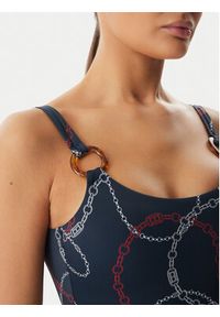 TOMMY HILFIGER - Tommy Hilfiger Strój kąpielowy UW0UW06481 Granatowy. Kolor: niebieski. Materiał: syntetyk #3