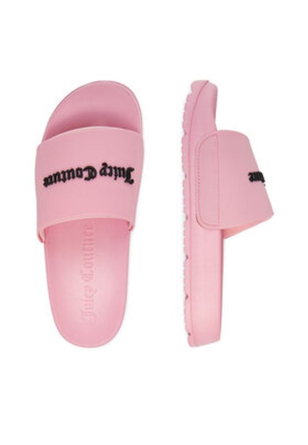 Juicy Couture Klapki PJC2 Różowy. Kolor: różowy. Materiał: syntetyk