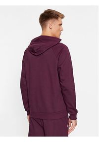 Under Armour Bluza Ua Rival Fleece Logo Hd 1379758 Bordowy Loose Fit. Kolor: czerwony. Materiał: bawełna #5