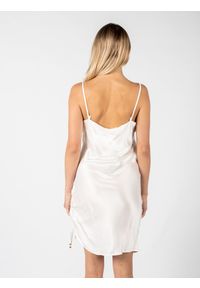 Pinko Sukienka "Noriker" | 1N13DD Y8A4 | Kobieta | Biały. Kolor: biały. Materiał: wiskoza. Długość rękawa: na ramiączkach. Typ sukienki: dopasowane. Długość: mini #5
