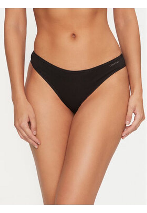 Calvin Klein Underwear Komplet stringów 000QD5217E Kolorowy. Materiał: bawełna. Wzór: kolorowy