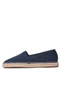 Calvin Klein Espadryle Espadrille Cv HM0HM00539 Granatowy. Kolor: niebieski. Materiał: materiał