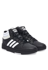 Adidas - adidas Sneakersy Hoops Mid Classic Shoes KI1035 Czarny. Kolor: czarny. Materiał: skóra #3