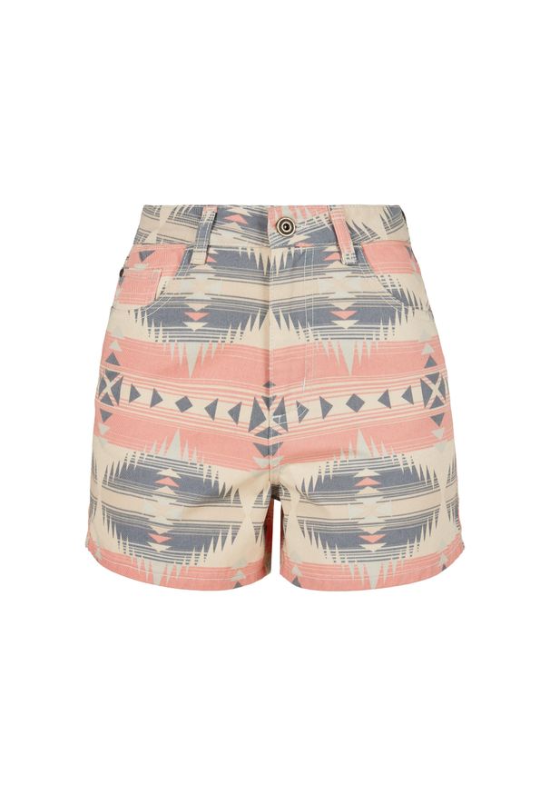 Szorty damskie Urban Classics inka highwaist. Kolor: różowy. Długość: krótkie. Sezon: lato