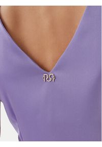 Rinascimento Sukienka koktajlowa CFC0122928003 Fioletowy Regular Fit. Kolor: fioletowy. Materiał: syntetyk. Styl: wizytowy #5