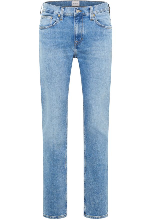 Męskie Spodnie Jeansowe Mustang Style Orlando Slim Denim Blue 1016314 5000 313