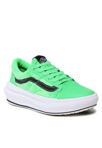 Vans Tenisówki Old Skool Overt VN0A7Q5EGRN1 Zielony. Kolor: zielony. Materiał: skóra #5