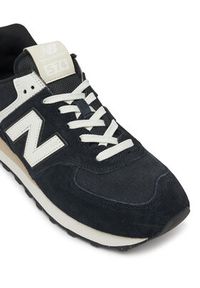New Balance Sneakersy U574YCE Czarny. Kolor: czarny. Materiał: skóra, zamsz. Model: New Balance 574 #5