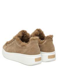 Max Mara Sneakersy Tmaxi 2524766192650 Brązowy. Kolor: brązowy. Materiał: zamsz, skóra #2