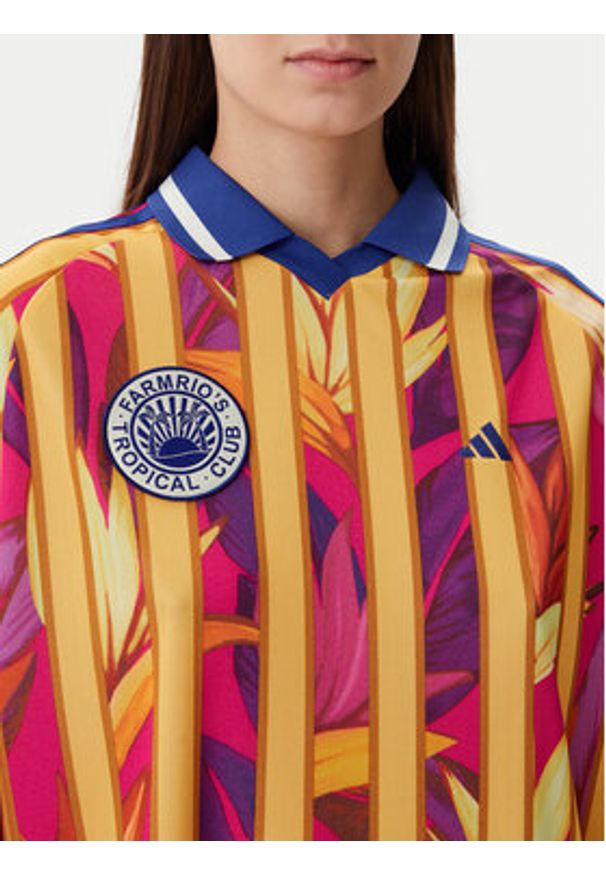 Adidas - adidas Sukienka codzienna FARM Premium JD6285 Kolorowy Loose Fit. Okazja: na co dzień. Materiał: syntetyk. Wzór: kolorowy. Typ sukienki: proste. Styl: casual