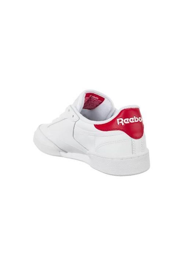 Buty do chodzenia męskie Reebok Club C 85 EL. Zapięcie: sznurówki. Kolor: biały. Materiał: syntetyk, materiał, tkanina. Szerokość cholewki: normalna. Model: Reebok Club. Sport: turystyka piesza