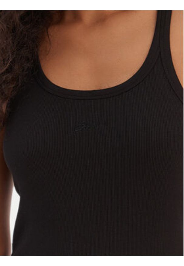 BOSS Top Epetite 50554664 Czarny Regular Fit. Kolor: czarny. Materiał: bawełna