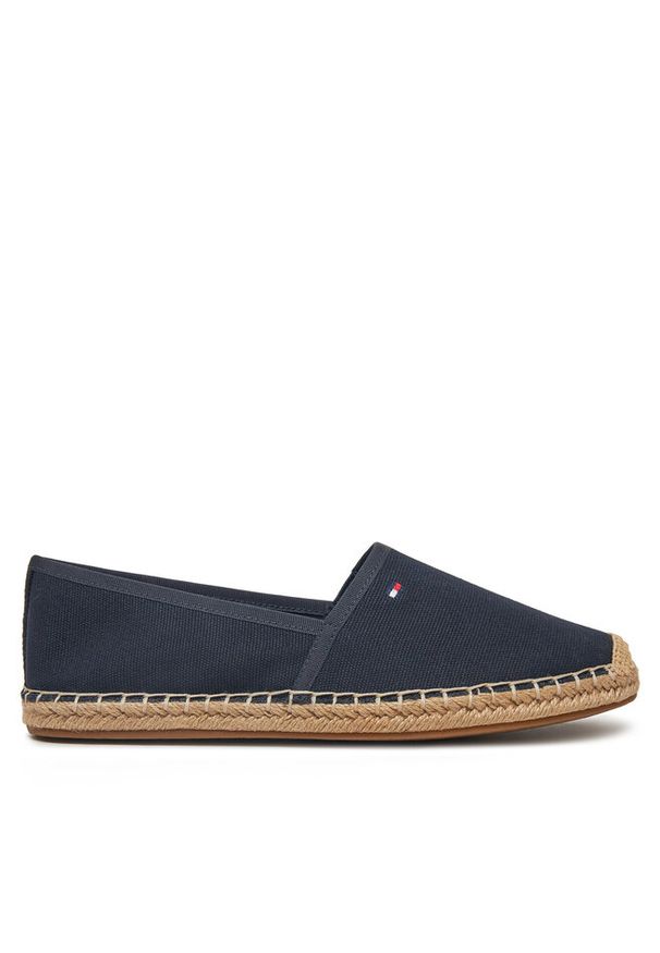 TOMMY HILFIGER - Espadryle Tommy Hilfiger. Kolor: niebieski