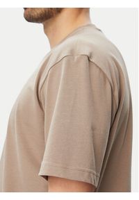 BOSS T-Shirt Tee 10 50519368 Beżowy Relaxed Fit. Kolor: beżowy. Materiał: bawełna #4