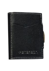 Portfel męski Peterson PTN G710-GKA czarny. Kolor: czarny. Materiał: skóra
