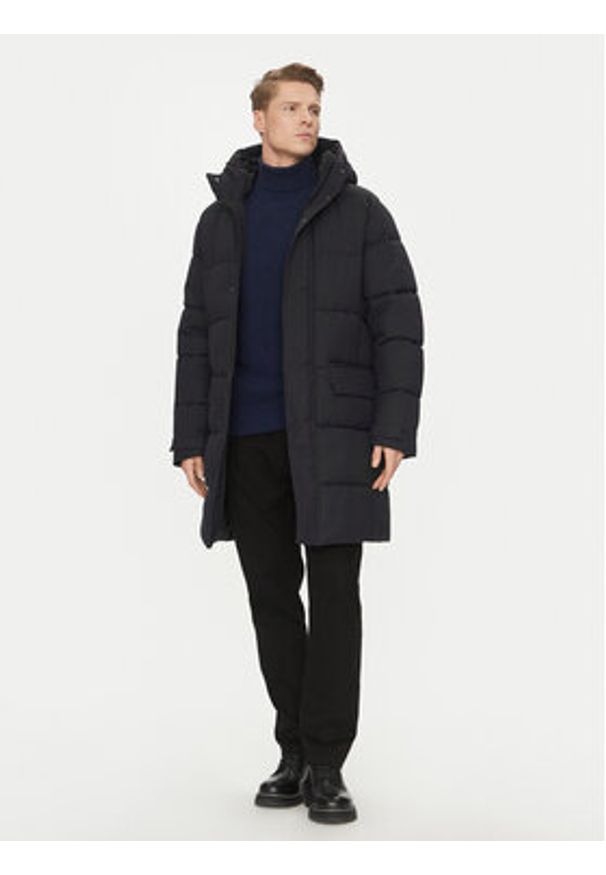 Save The Duck Kurtka zimowa D41780M WULY19 Granatowy Regular Fit. Kolor: niebieski. Materiał: syntetyk. Sezon: zima