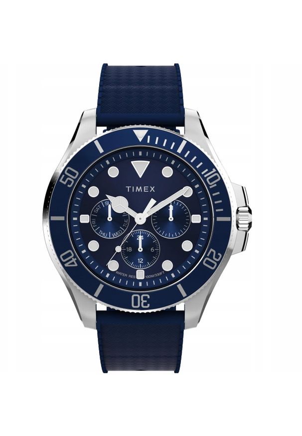 Zegarek Timex Zegarek męski Timex TW2Y33400 niebieski. Kolor: niebieski