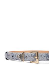 Guess Pasek Damski BW9291 P5425 Szary. Kolor: szary. Materiał: skóra