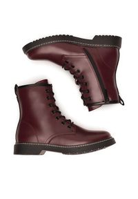 Jenny Fairy Trzewiki WS2696-02 Bordowy. Kolor: czerwony. Materiał: skóra #2