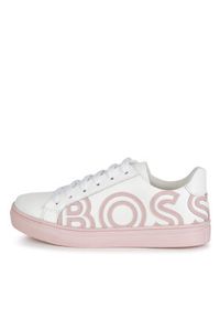 BOSS - Boss Sneakersy J19081 M Różowy. Kolor: różowy
