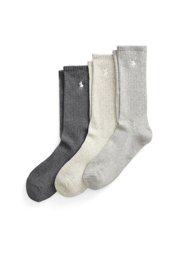 Skarpety długie Polo Ralph Lauren. Kolor: szary