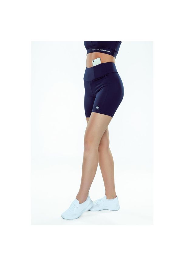 ROUGH RADICAL - Legginsy do biegania damskie Rough Radical Beta Shorts. Kolor: niebieski