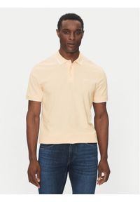 BOSS Polo Parlay 190 50494697 Écru Regular Fit. Typ kołnierza: polo. Materiał: bawełna