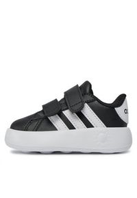 Adidas - adidas Buty Grand Court 2.0 Cf I ID5272 Czarny. Kolor: czarny. Materiał: skóra