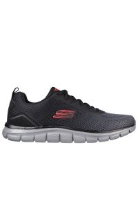 skechers - Buty Skechers Track Ripkent 232399BKCC - czarne. Zapięcie: sznurówki. Kolor: czarny. Materiał: materiał, syntetyk, guma, dresówka, jeans. Szerokość cholewki: normalna. Model: Skechers Sport. Sport: turystyka piesza