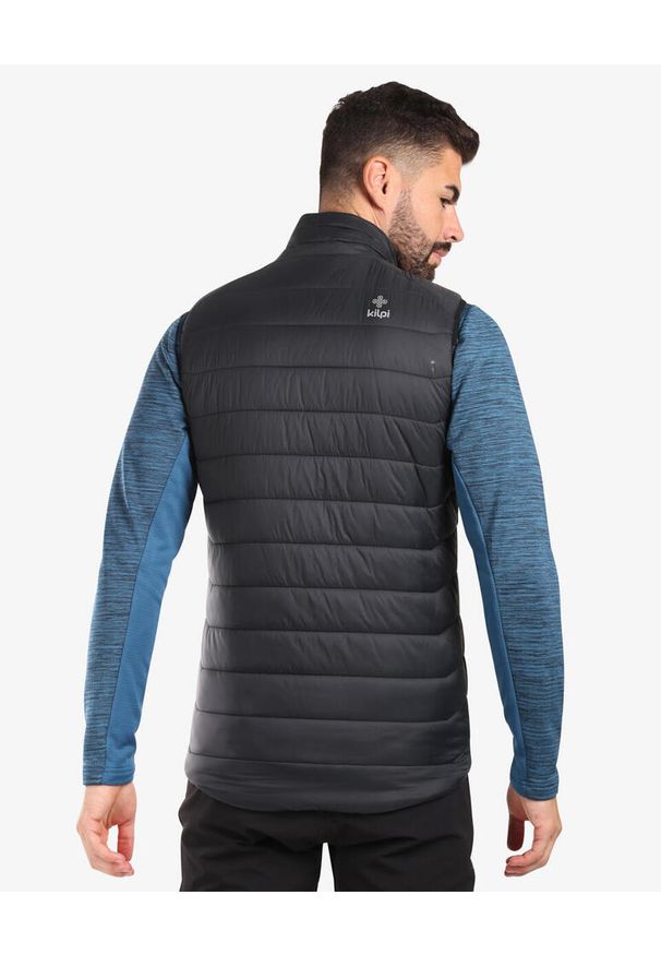 Męska kamizelka izolowana Kilpi HEATEO-M. Kolor: czarny. Materiał: nylon