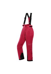 ALPINE PRO - Spodnie dziecięce narciarskie snowboardowe 10.000 Alpine Pro Edeso. Kolor: różowy. Sezon: zima. Sport: narciarstwo, snowboard #1