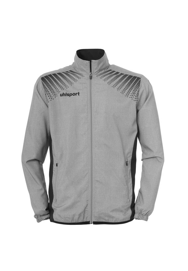 UHLSPORT - Kurtka prezentowa dla dzieci Uhlsport Goal. Kolor: szary, wielokolorowy, czarny. Sport: piłka nożna
