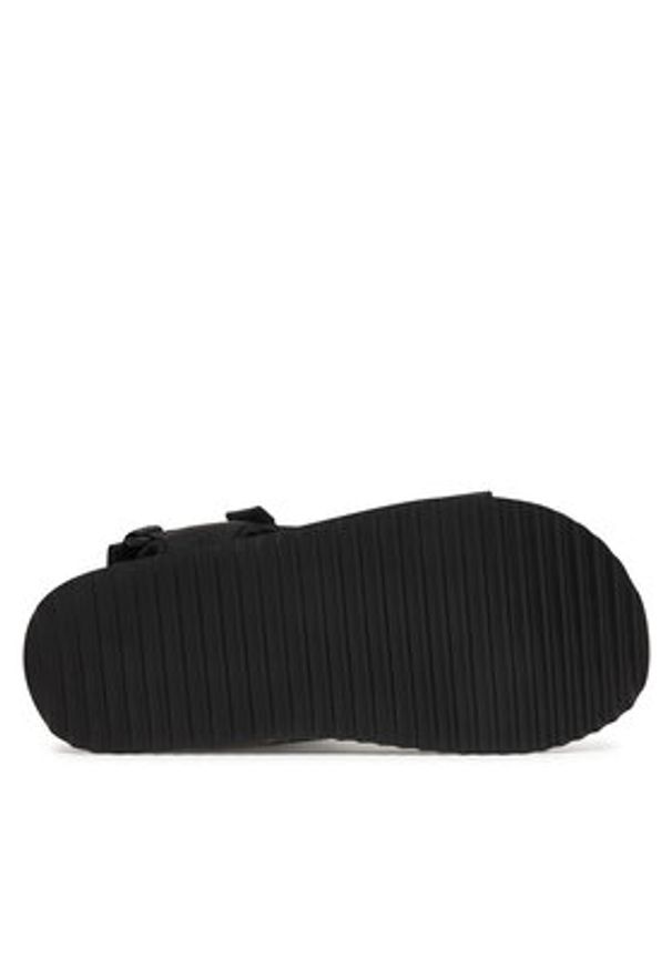 Versace Jeans Couture Sandały 80YA3S7B ZS630 Czarny. Kolor: czarny. Materiał: materiał