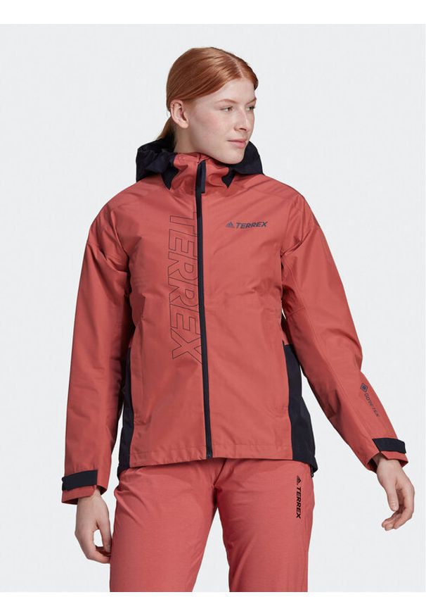 Adidas - Kurtka przejściowa adidas. Kolor: różowy. Materiał: syntetyk