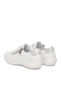 Remonte Sneakersy D1E03-81 Biały. Kolor: biały. Materiał: skóra, syntetyk #8