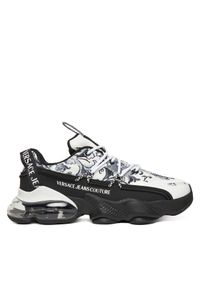 Versace Jeans Couture Sneakersy 79YA3SU2 Szary. Kolor: szary. Materiał: materiał