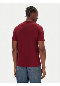 Calvin Klein Jeans T-Shirt 30s Chest Logo LV04RD865G Czerwony Regular Fit. Kolor: czerwony. Materiał: bawełna #3