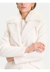 Guess Płaszcz przejściowy W5BL25 W2672 Écru Regular Fit. Materiał: syntetyk #3