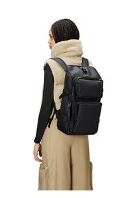 Rains Plecak Trail Cargo Backpack W3 14330 Czarny. Kolor: czarny. Materiał: materiał #3