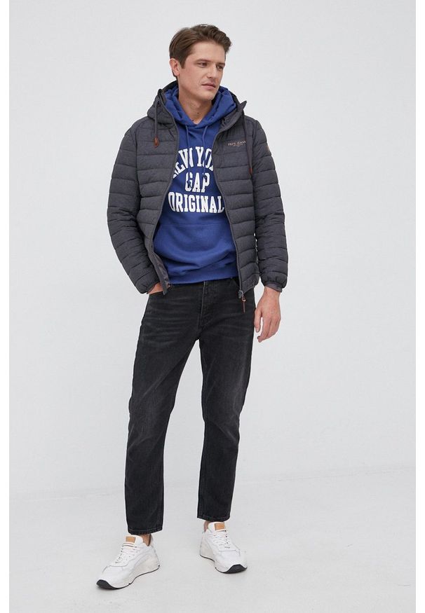 GAP - Bluza. Okazja: na co dzień. Kolor: niebieski. Styl: casual
