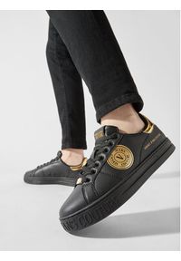 Versace Jeans Couture Sneakersy 75YA3SK1 Czarny. Kolor: czarny #7