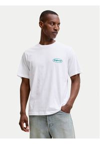 Jack & Jones T-Shirt Riviera 12295202 Biały Regular Fit. Kolor: biały. Materiał: bawełna #3