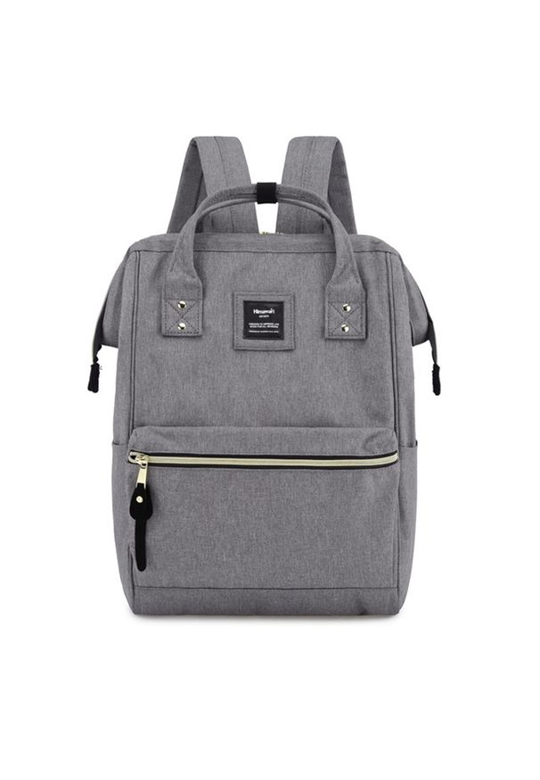 Plecak miejski Himawari 9001 szary. Kolor: szary. Materiał: tkanina. Styl: elegancki