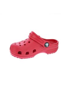 Klapki dziecięce Crocs Classic Clog T. Kolor: czerwony. Styl: sportowy