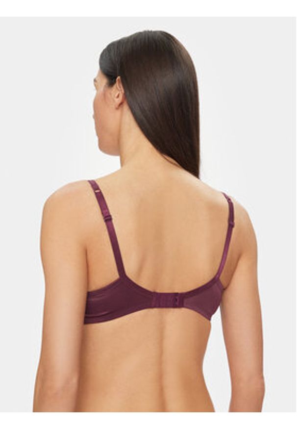 Hunkemöller Biustonosz bardotka Sophie Uf 203616 Fioletowy. Kolor: fioletowy. Materiał: syntetyk
