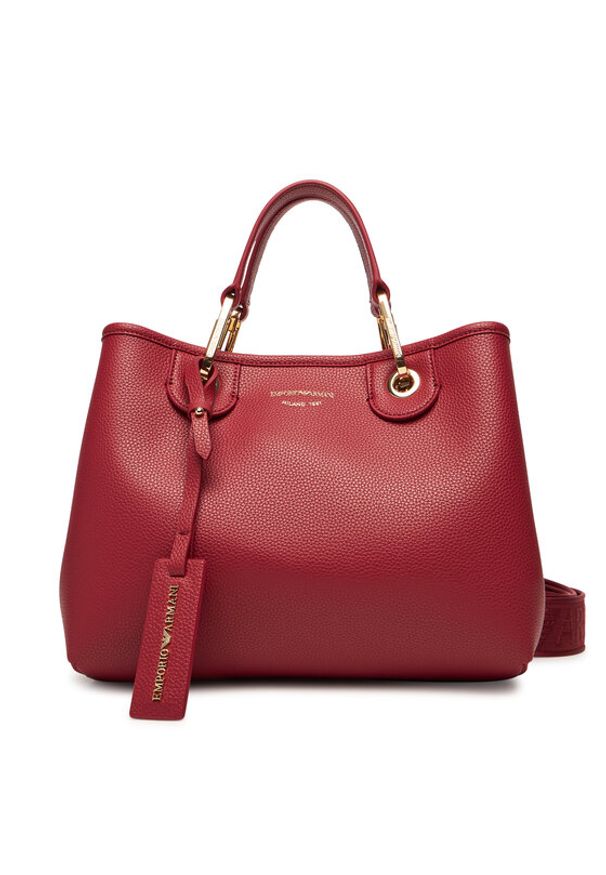 Emporio Armani Torebka EW000361 AF12036 M5068 Beżowy. Kolor: beżowy. Materiał: skórzane